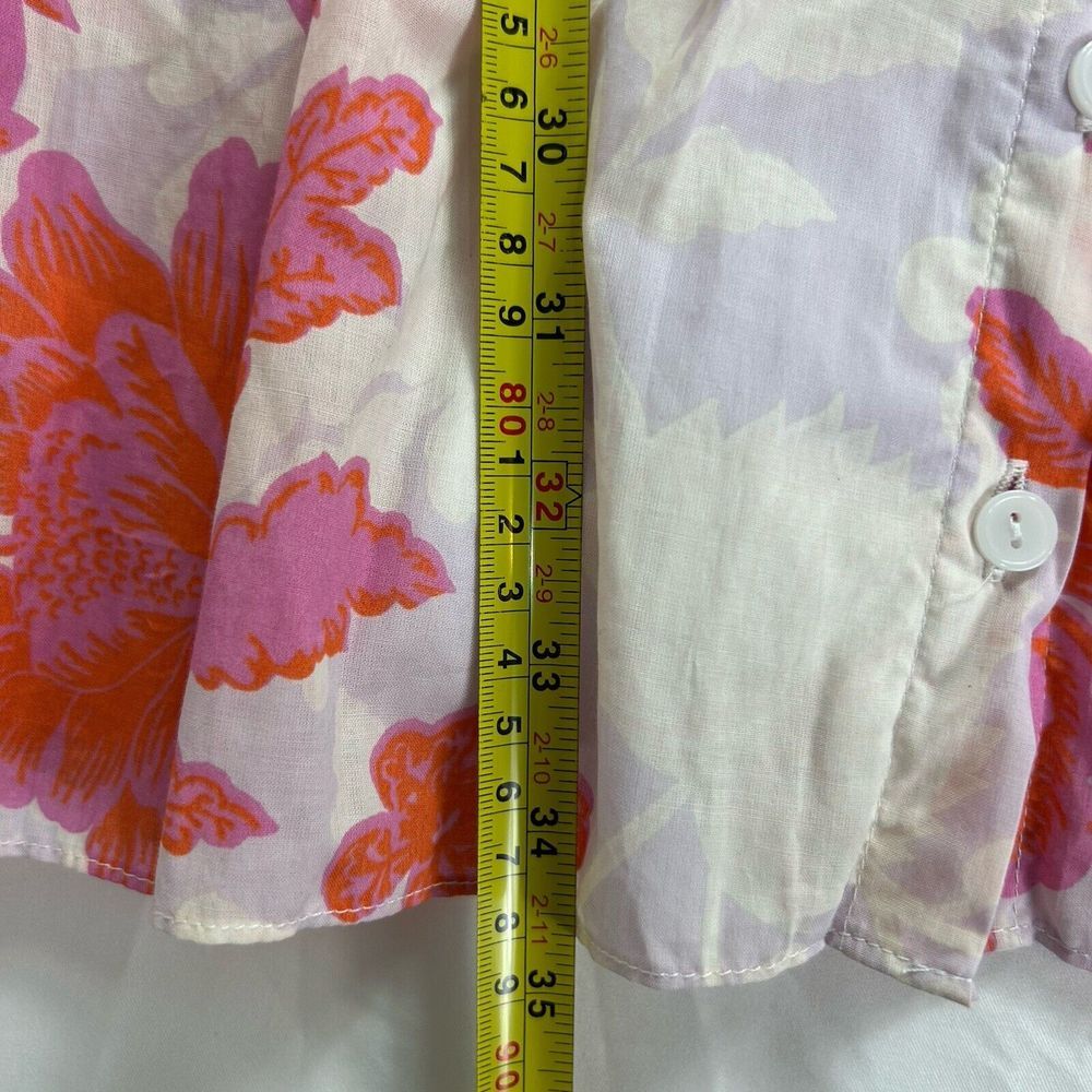 Premier Amour Womens Short Sleeve Floral Fit +‎ Flare Dress Pink Orange 16 NWT - Picture 10 of 13